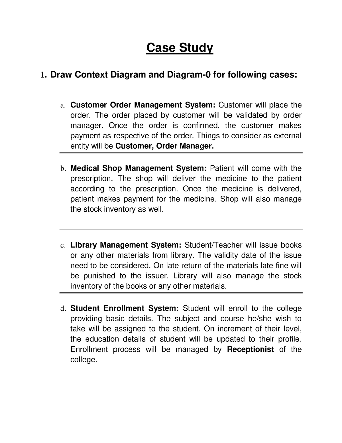 cases-2-dr-hatem-system-analysis-case-study-1-draw-context-diagram