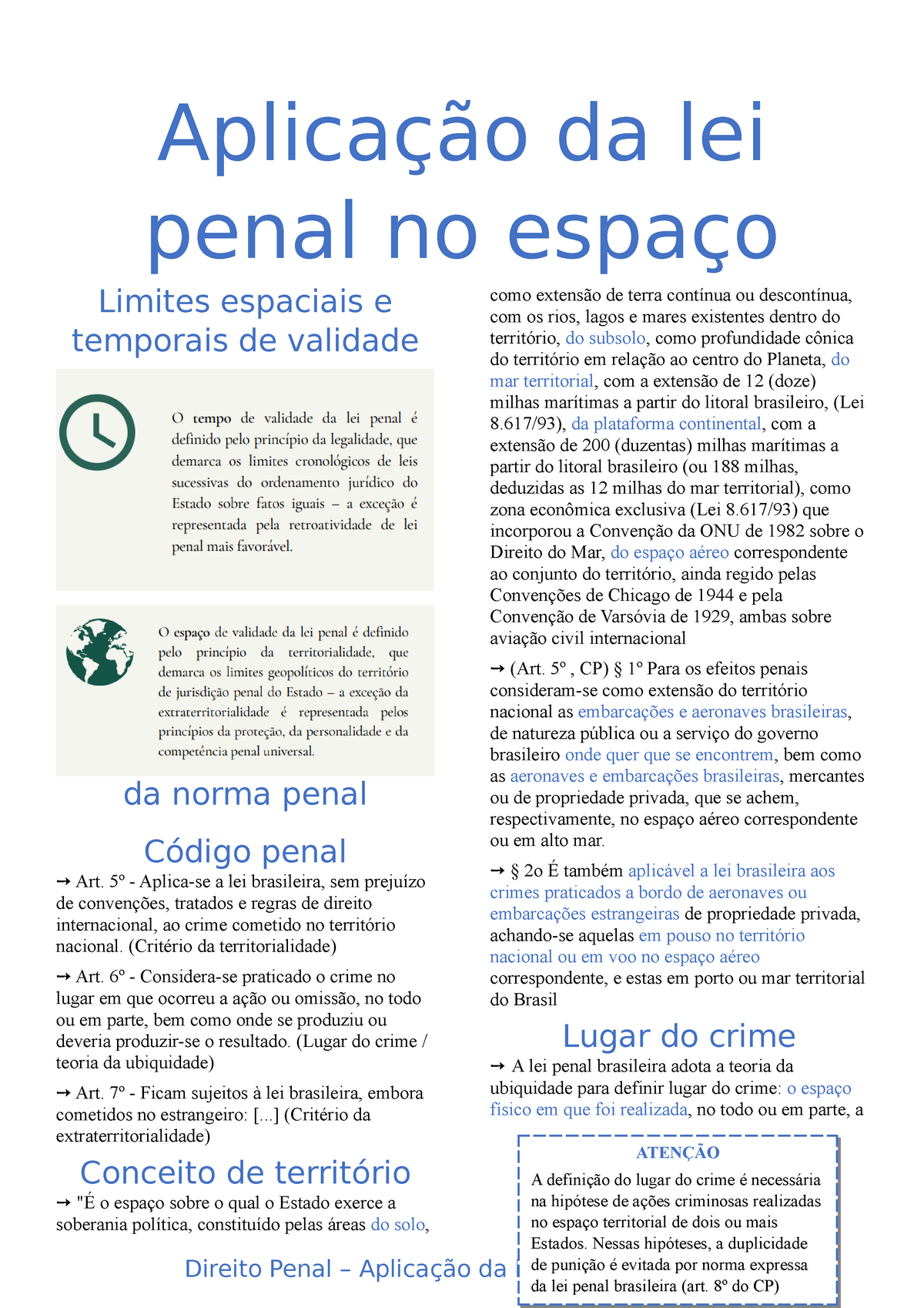 Aplica O Da Lei Penal No Espa O Aplica O Da Lei Penal No Espa O