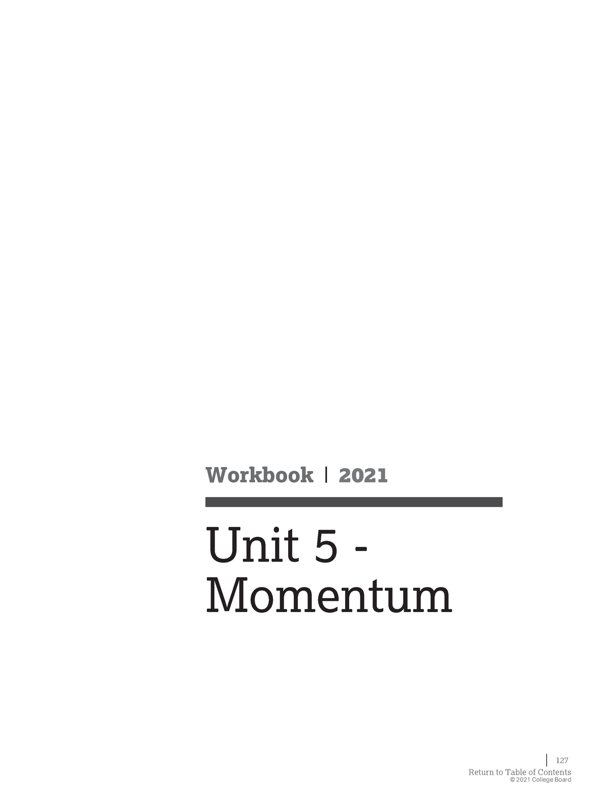 workbook 2019 unit 5 momentum