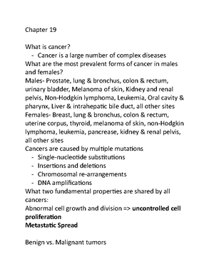 Genetics Chapter 15 - Lecture notes 15 - Chapter 15 - Missense mutation ...