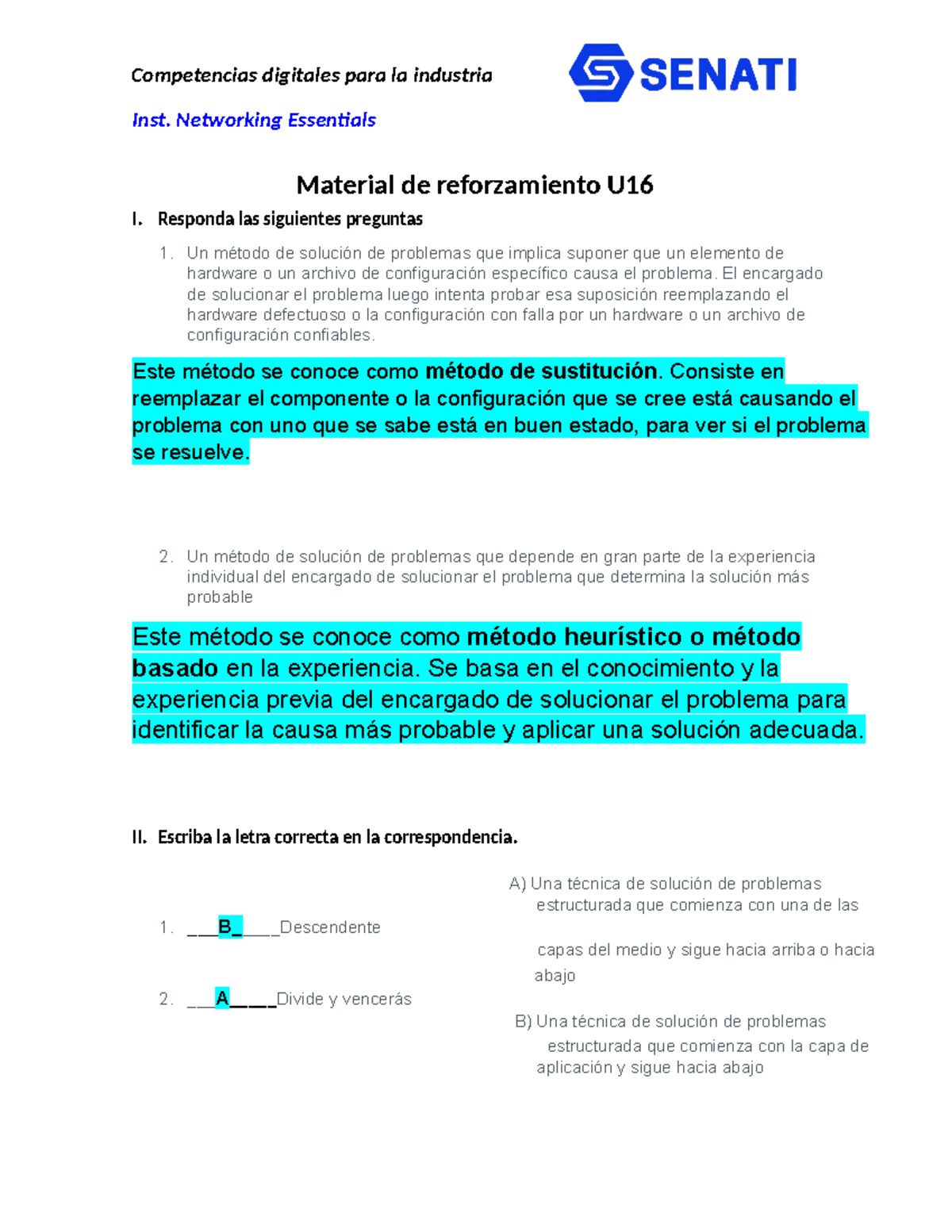 SINU-153 Material de reforzamiento U16 - Competencias digitales para la ...