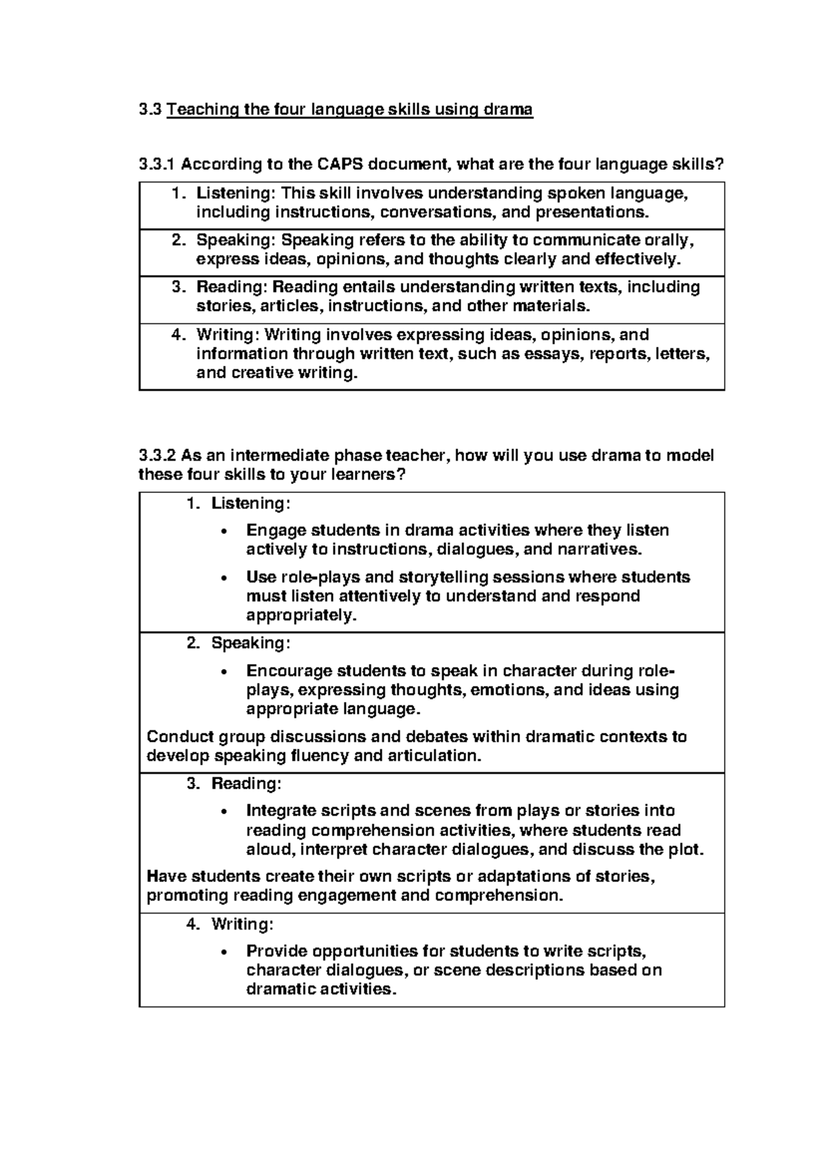 ENIP+312+Unit+3 - EP ANSWERS - 3 Teaching the four language skills ...