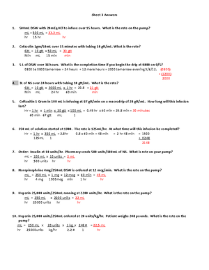 Sheet 2 Answers-2 - Mathe Practic - Sheet 2 Practice Math Problems 