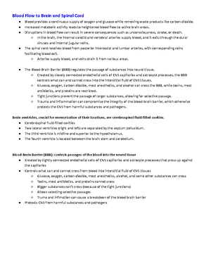 Chapter 4 and 5 Notes - HAP 101 Chapter 4 and 5 Notes Chapter 4 Tissue ...