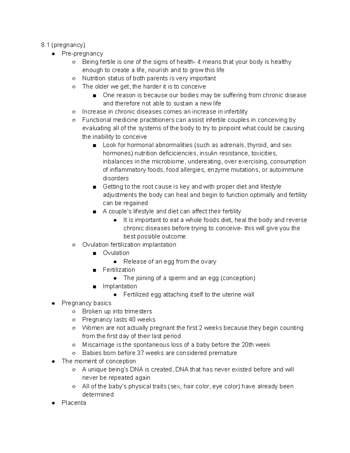 Nutrition Lecture Notes Chapter 8 - HUN1201 - TCC - Studocu