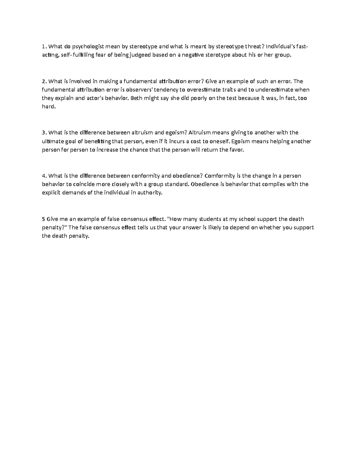 Split Personality What Do Psychologist Mean By Stereotype And What Is