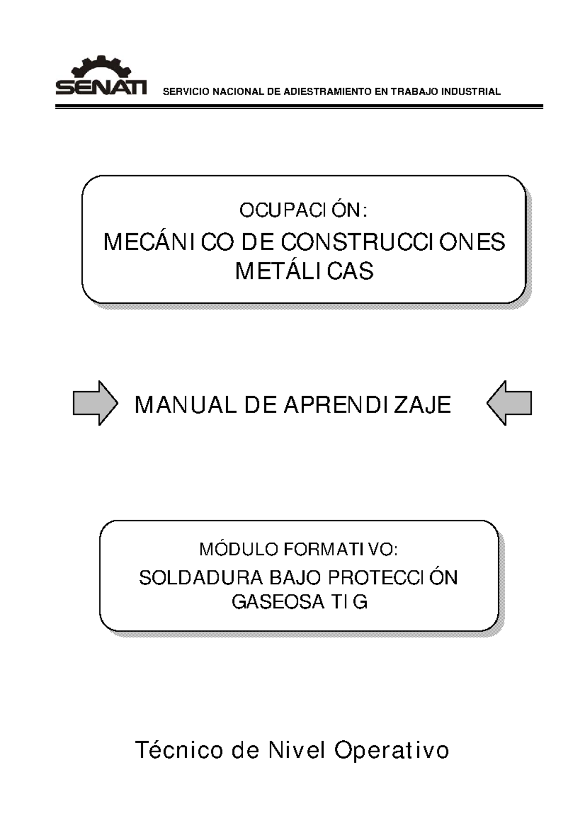 MCCU MCCU-222 Manual 001 - SERVICIO NACIONAL DE ADIESTRAMIENTO EN ...