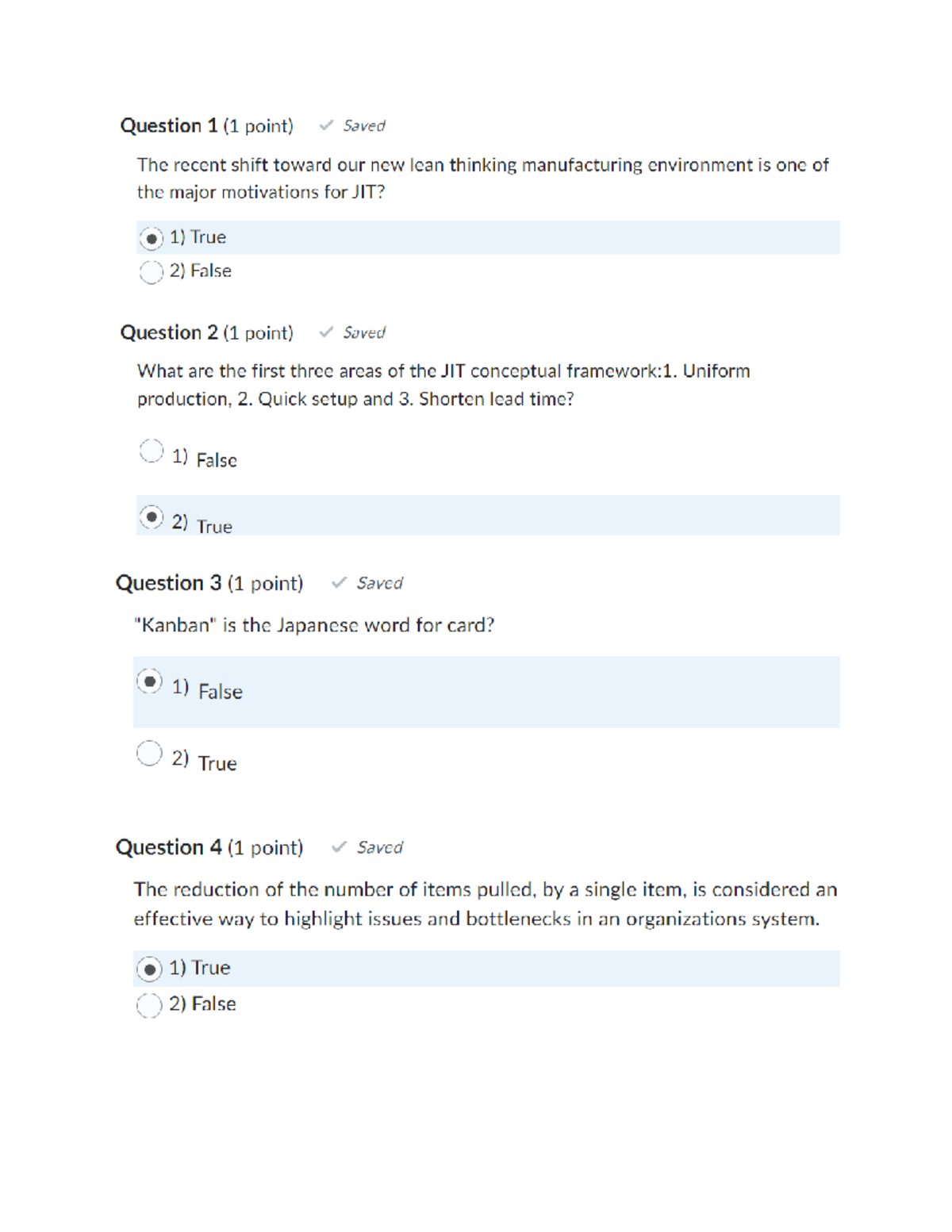 Quiz - Quiz - MGT 377 - Studocu