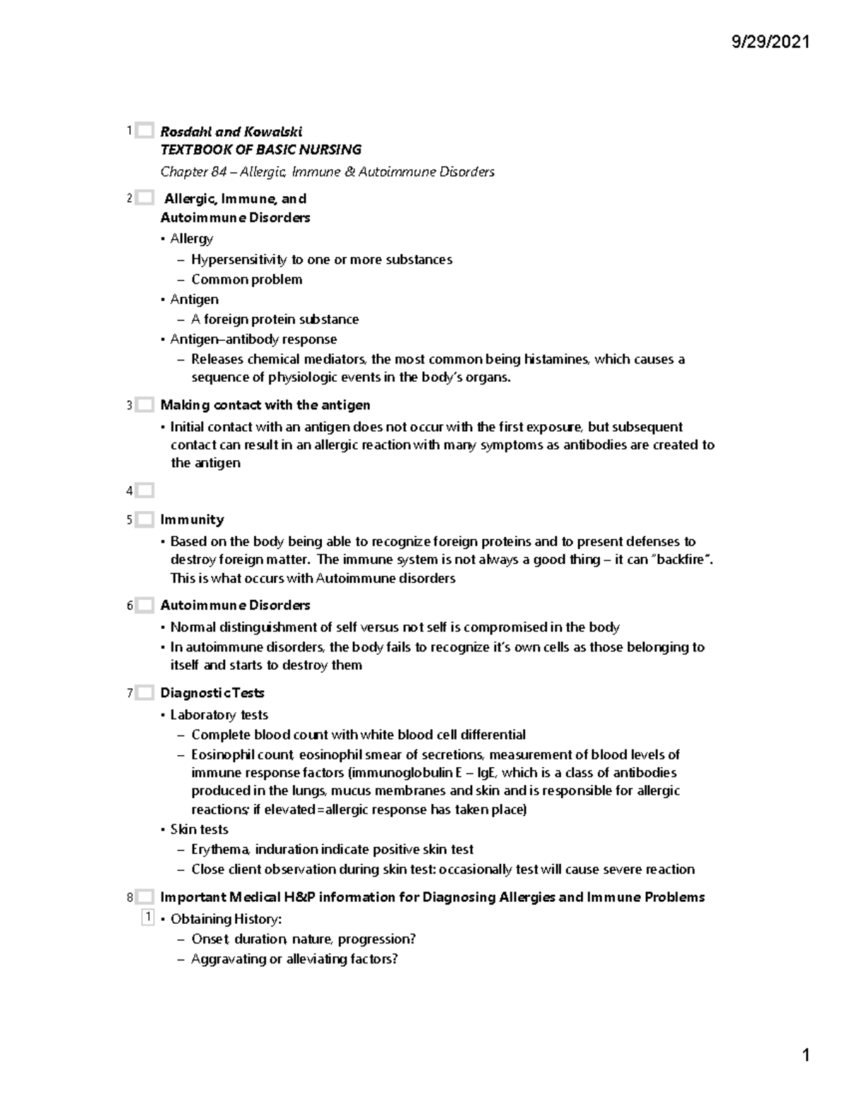 Chapter 84 PowerPoint Outline - Rosdahl and Kowalski TEXTBOOK OF BASIC ...