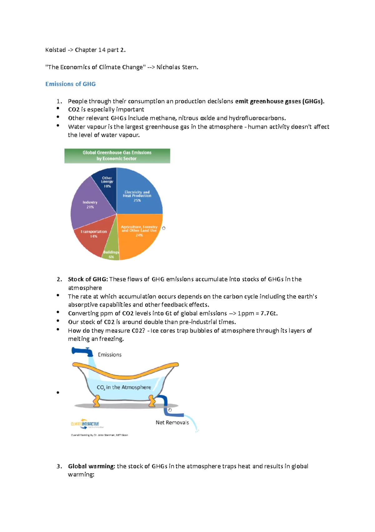 ECOS 3013 - Lecture 6 - Kolstad -> Chapter 14 Part 2. "The Economics Of ...