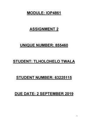 iop4862 assignment 5