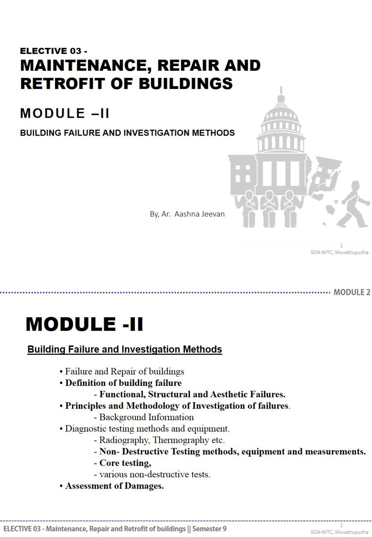 case study on repair and rehabilitation of structures