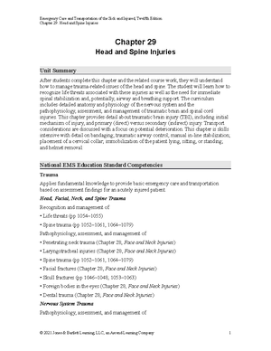 EMT Neurologic Emergencies - Chapter 18: Neurologic Emergencies Chapter ...