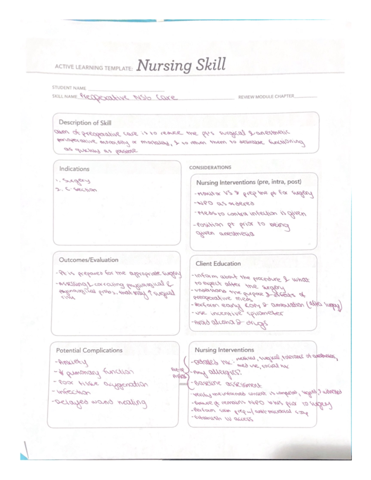 152 Practice A Remediation Sheets - NSG 152 - Studocu