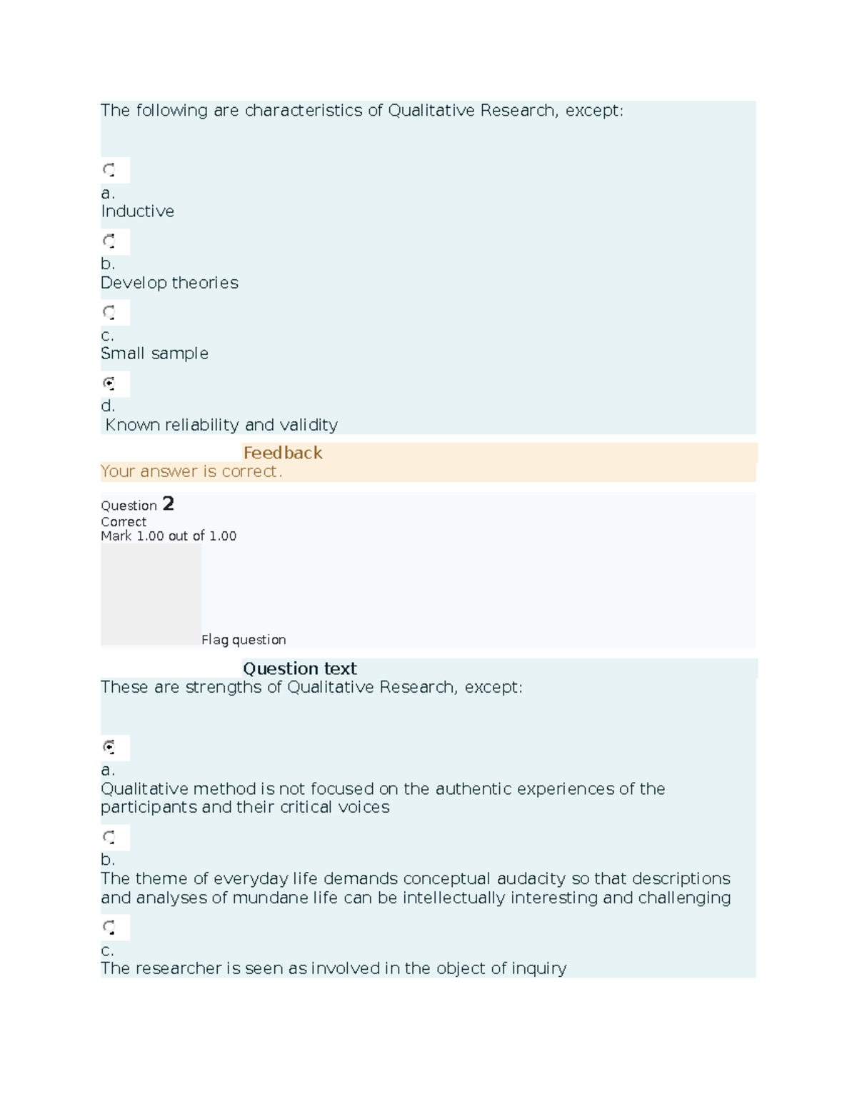 RSCH2111 Practical Research 1 EXAM - The Following Are Characteristics ...