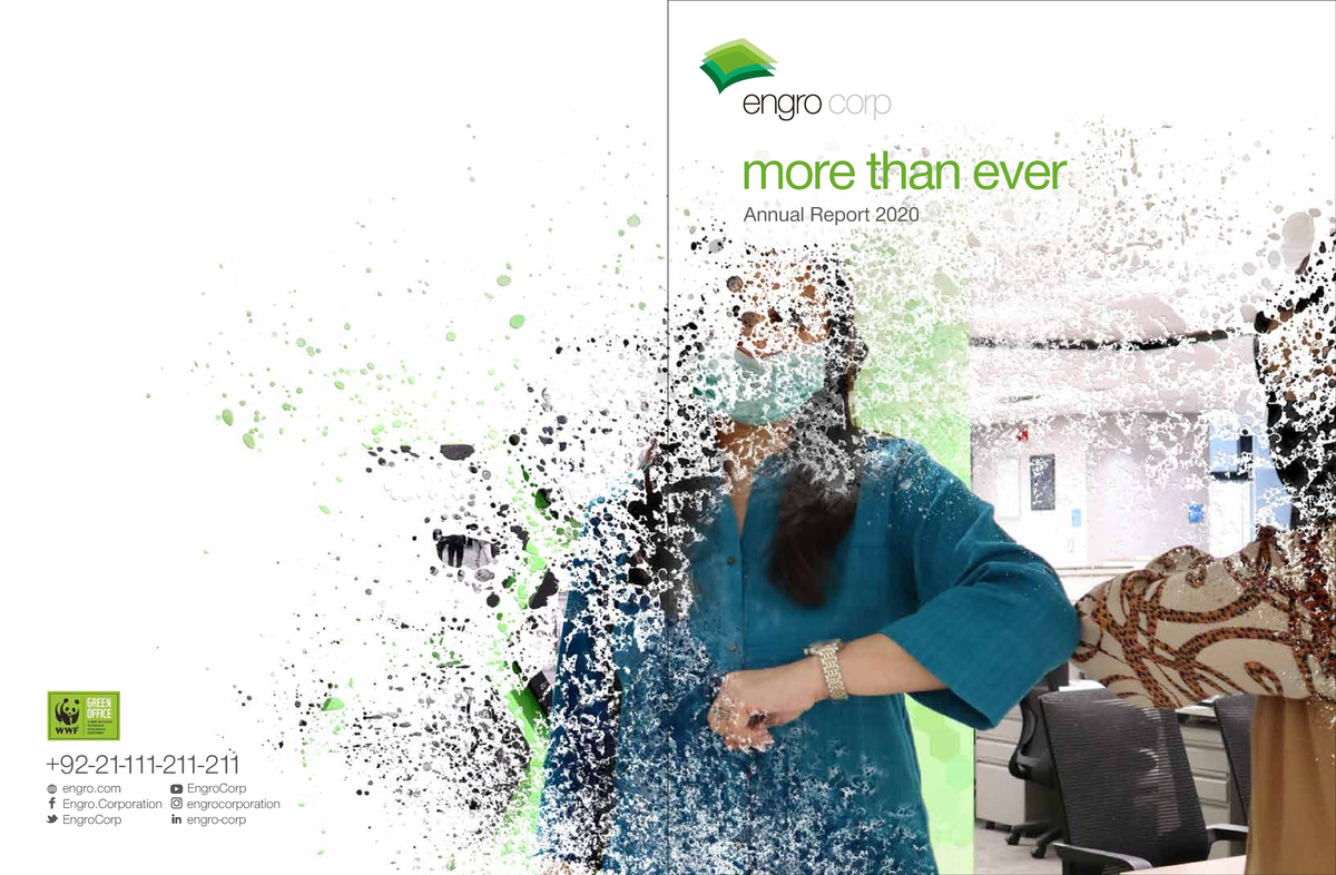 E Corp Annual Report 2020 1 Annual Report 2020 more than ever +9221