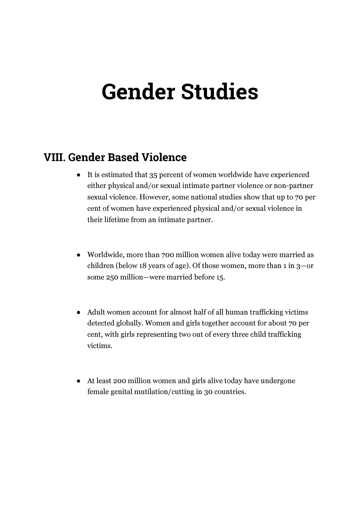 dissertation on gender studies