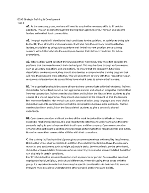 Task 1 total rewards - Total Rewards 001089103 Task 1 A1. Analyzing the ...
