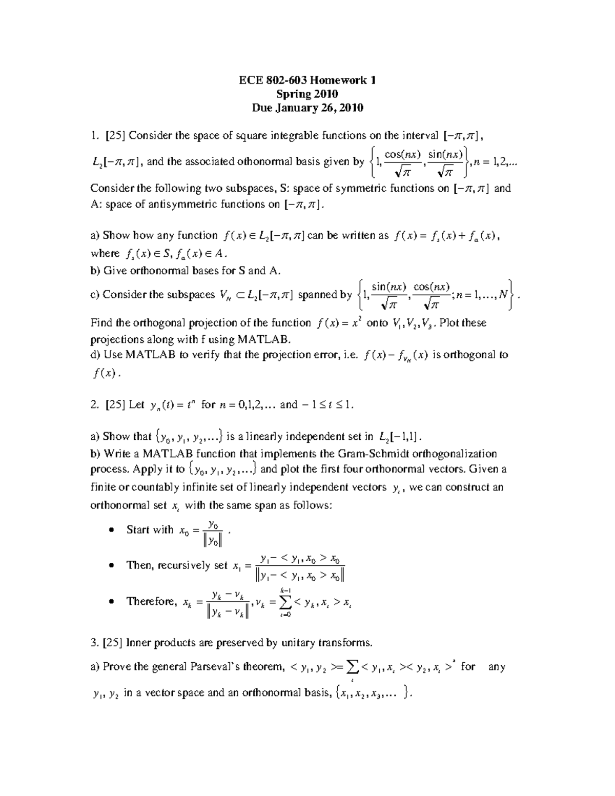 Seminar Assignments Homework 1 5 Studocu