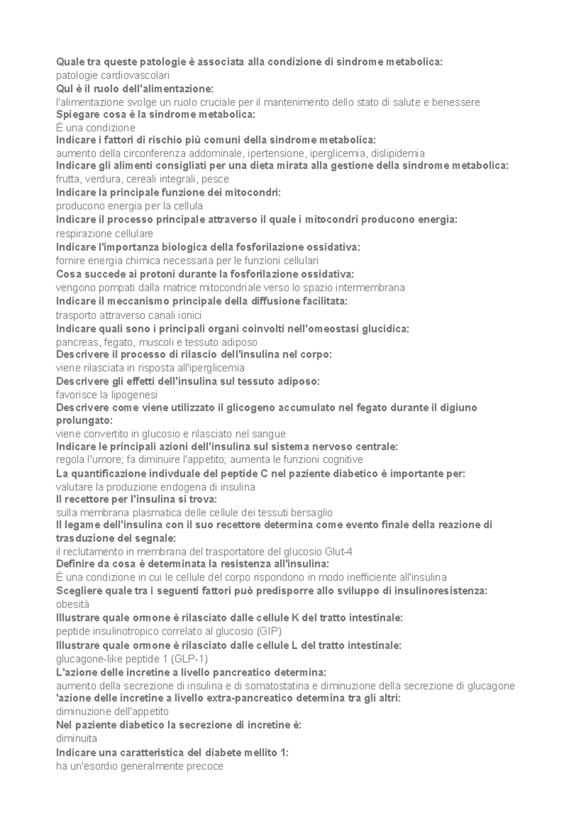 Stili DI VITA E Nutrizione PER LA Prevenzione Delle Patologie Croniche ...