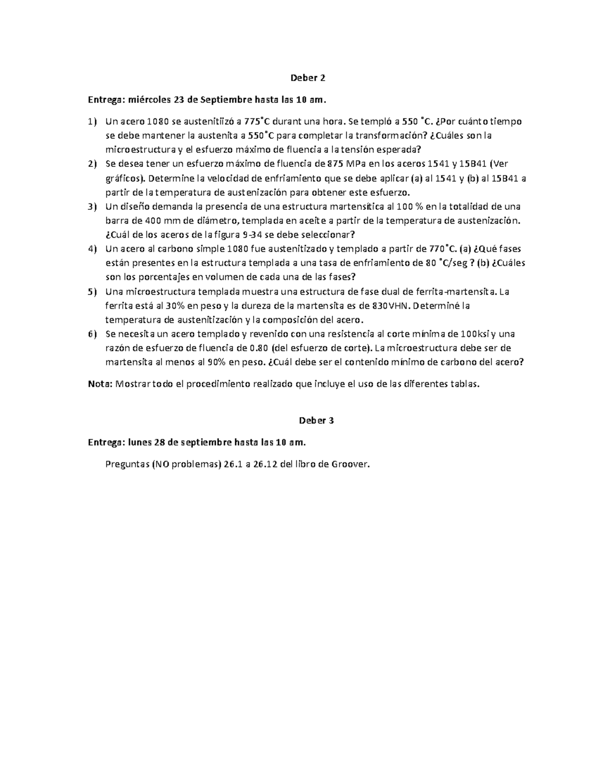 Deber 2 y 3 - Apuntes 3 - Warning: TT: undefined function: 32 Warning ...