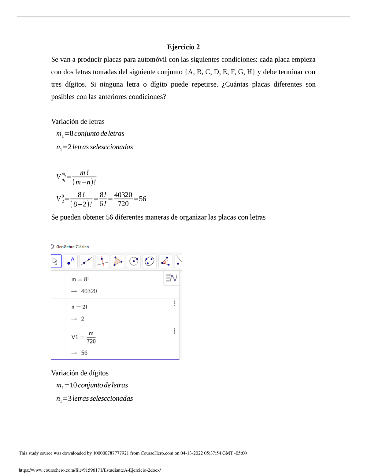 Estudiante A Ejercicio 2.docx - Copia - Ejercicio 2 Se Van A Producir ...