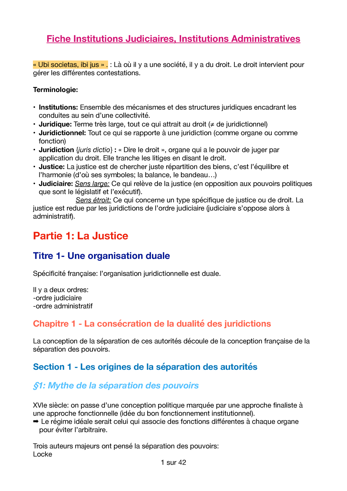 Fiche Ijaa - Fiche Institutions Judiciaires, Institutions ...