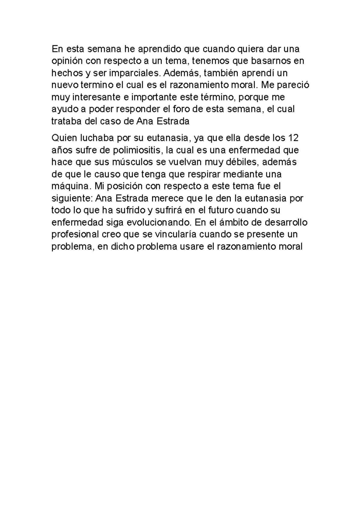 Semana 2 - Aassss - En esta semana he aprendido que cuando quiera dar ...