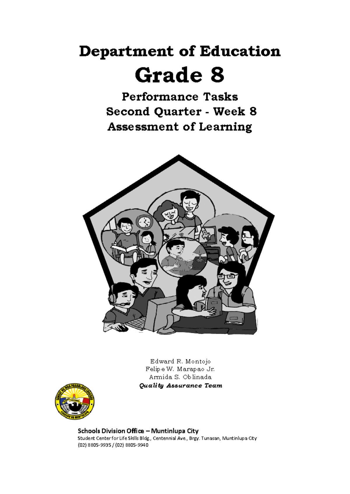 Science-SLe M Grade-8-Week-8assessment-of-learning - Department of ...