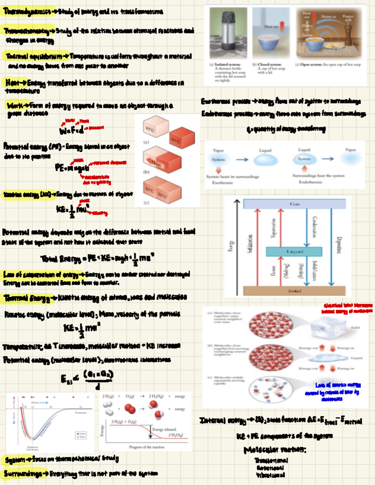 Chapter 6 Thermochemistry Energy Changes in Reactions - Deprecated API ...