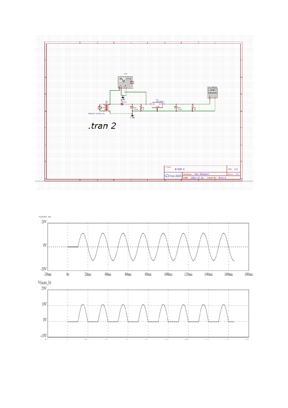 Exp7 - practical - CRO 4 OUT GND tran 2 TITLE: Sheet_ 1 REV: 1 Company ...