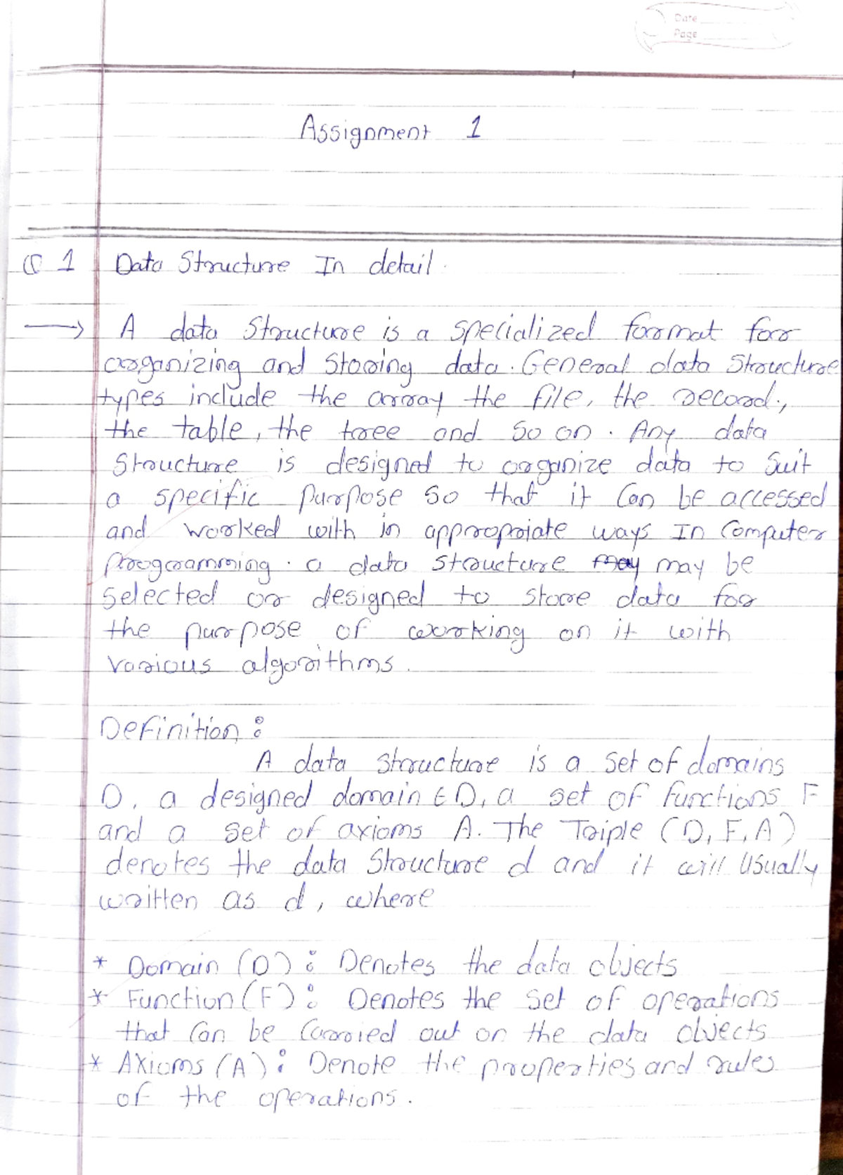 Adobe Scan Oct 16, 2023 - Data structure assignment - "l-. -~ - A dcdc ...