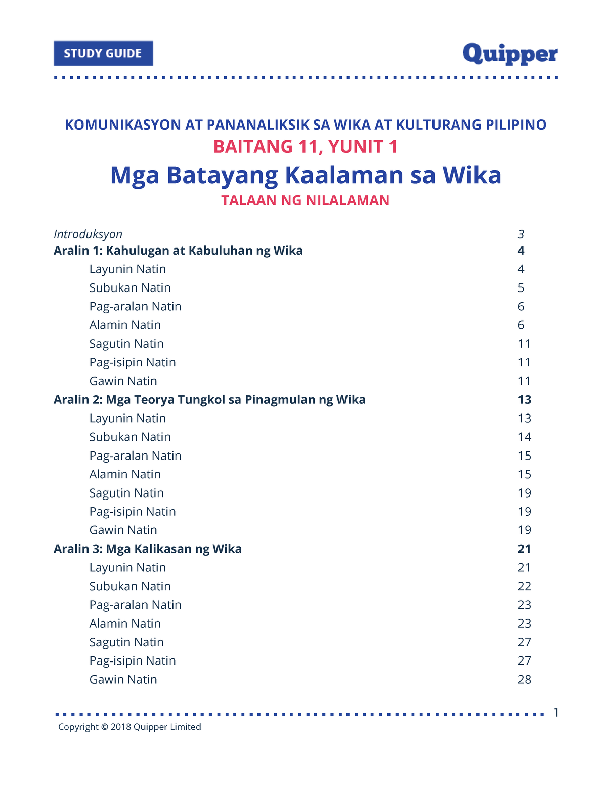 Qv Fil Kom U1 Final Kristine Komunikasyon At Pananaliksik Sa Wika At Kulturang Pilipino Mga 8561