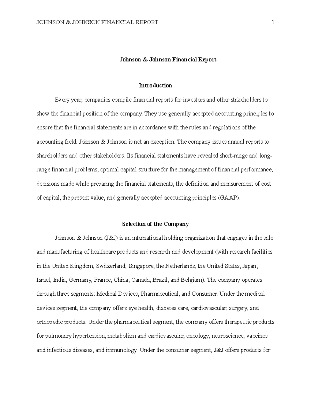 finance-johnson-and-johnson-financial-report-j-ohnson-johnson