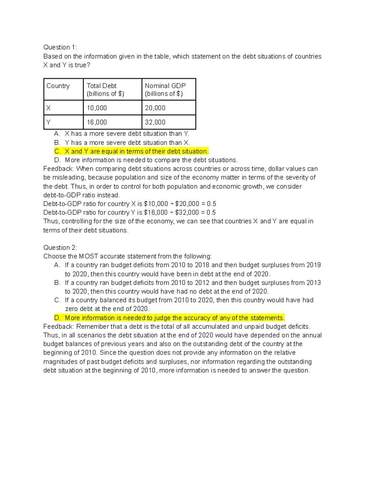 Chap. 28(15) The Tools of Fiscal Policy Based on the information