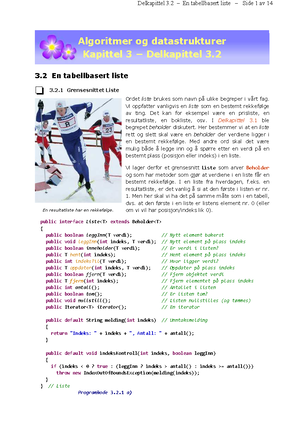 Kap4 - Kapittel 4 Pensum - Figur 4.1 A) : En Stakk (eller En Stabel ...