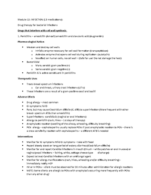 Introduction to Pharmacology, Exam 1 Study Guide - NU210 Pharmacology ...