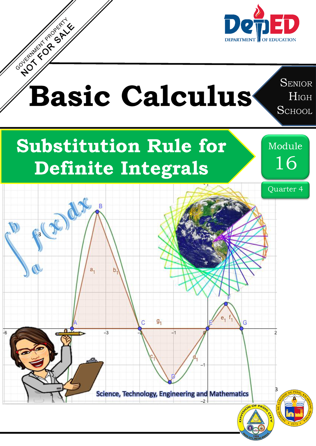 Basic-Calculus Q4-Module-16 - 3333333333 3 3 3 Module 16 Substitution ...