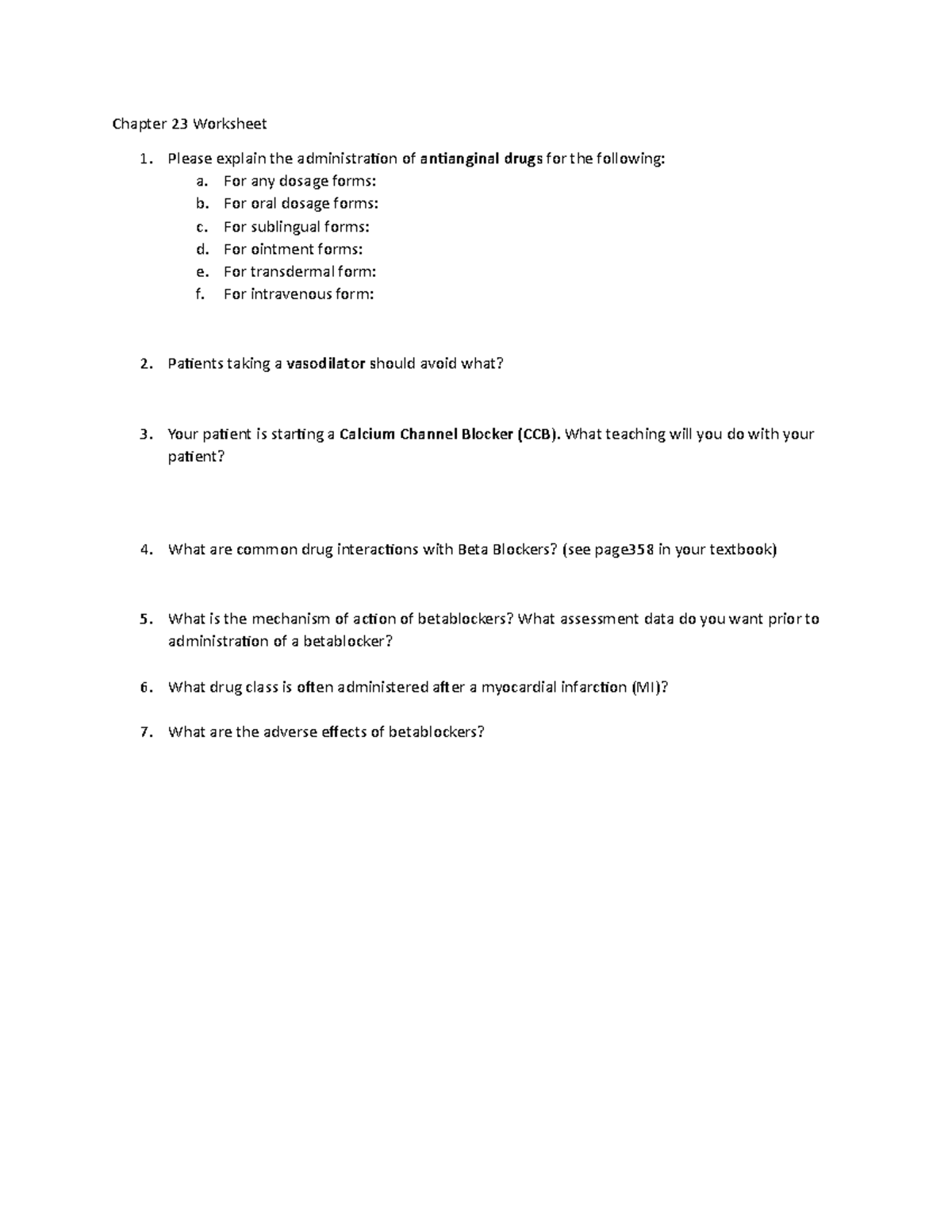 assignment chapter 23 fill in the blank quiz