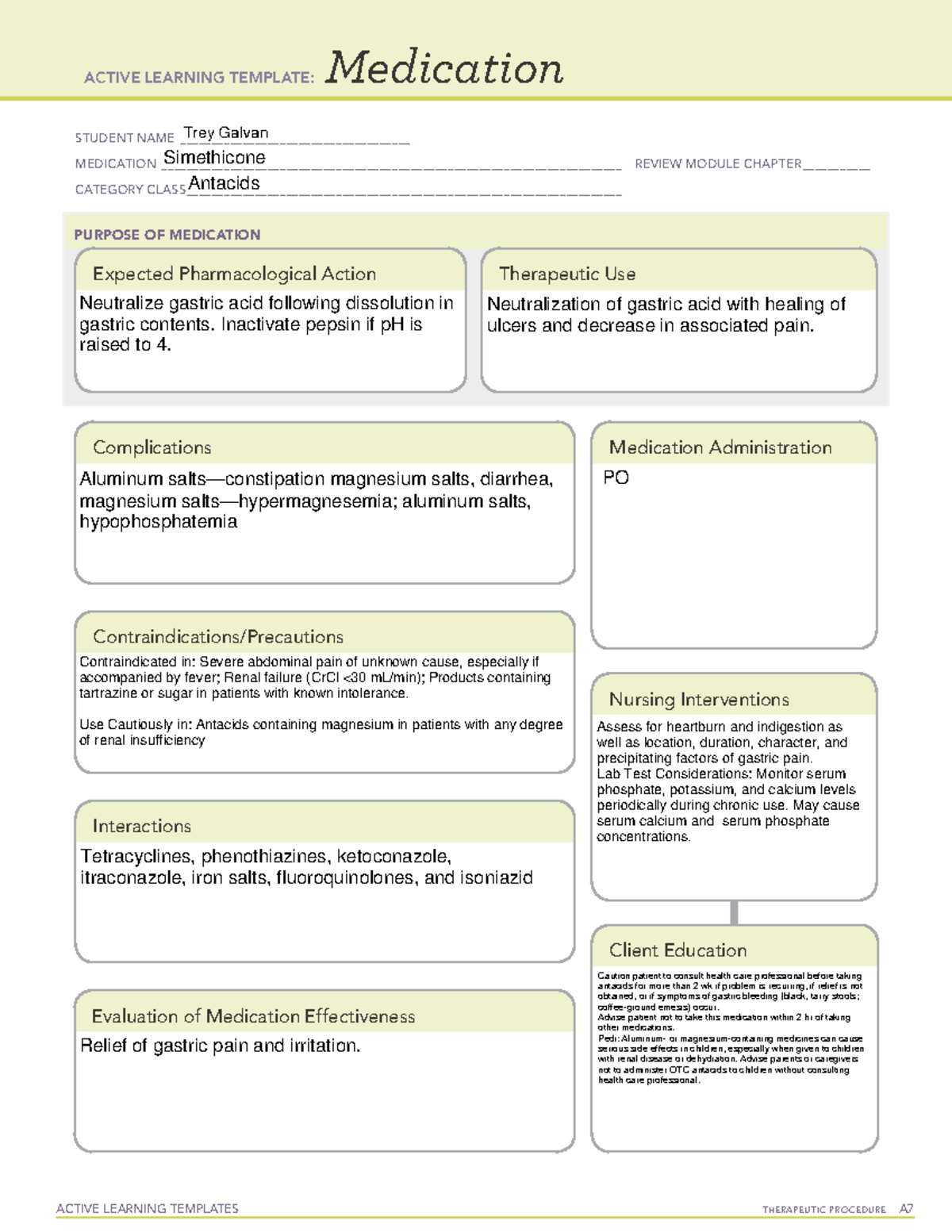 Simethicone - Medication - ACTIVE LEARNING TEMPLATES THERAPEUTIC ...