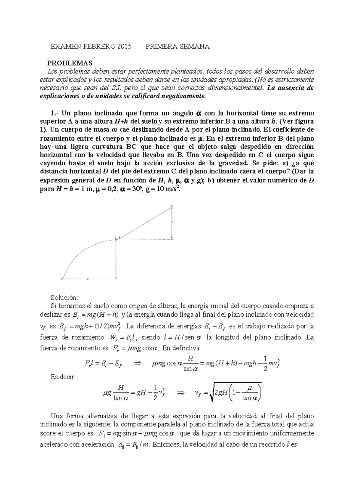 Sol BFMA-2015 Primera Semana - EXAMEN FEBRERO 2015 PRIMERA SEMANA ...