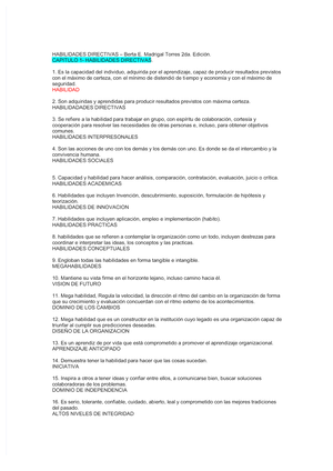 Pdf-habilidades-directivas-respuestas compress - HABILIDADES  DIRECTIVASHABILIDADES DIRECTIVAS 3 3 - Studocu