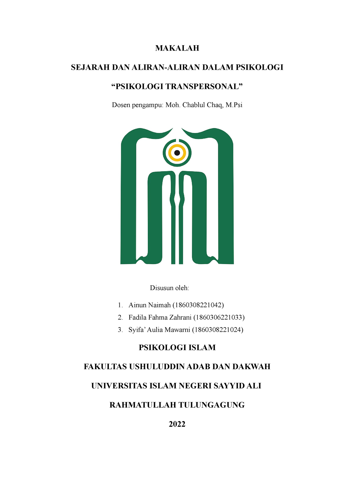 Makalah Kel. 10 Sejarah Dan Aliran Dalam Psikologi - MAKALAH SEJARAH ...