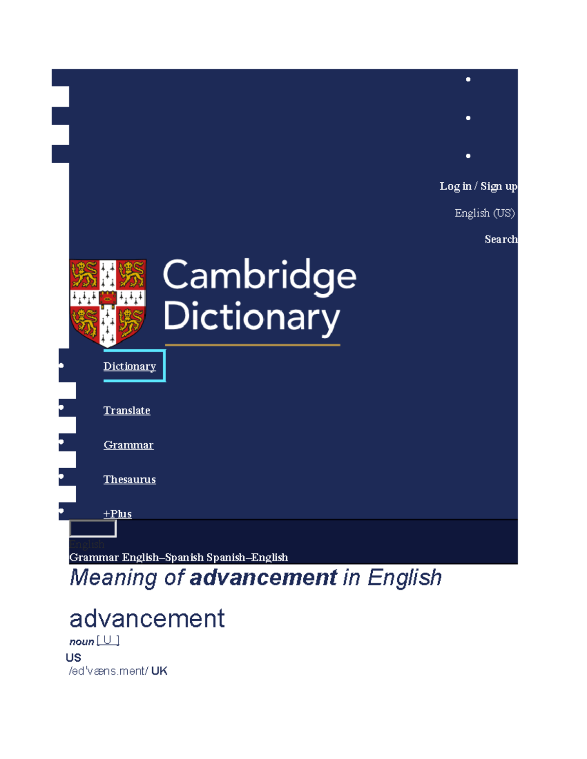 Log In Dggdsgsgs Log In Sign Up English Us Search Dictionary Translate Grammar Studocu