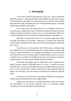 Relatório Polarização - Experimento VII Polariza ̧c ̃ao Acadˆemicos