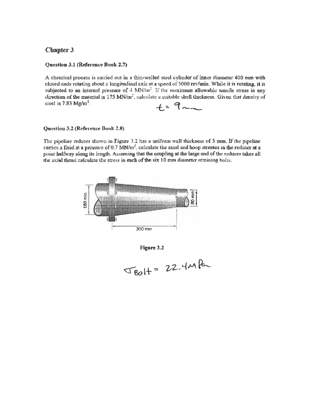 Ans PA3 - Statically determinate-Indeterminate Problems - Maae 2202 ...