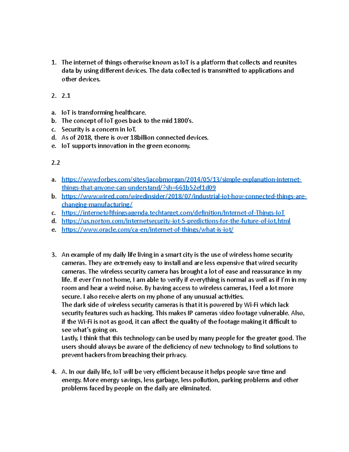 iot case study for students