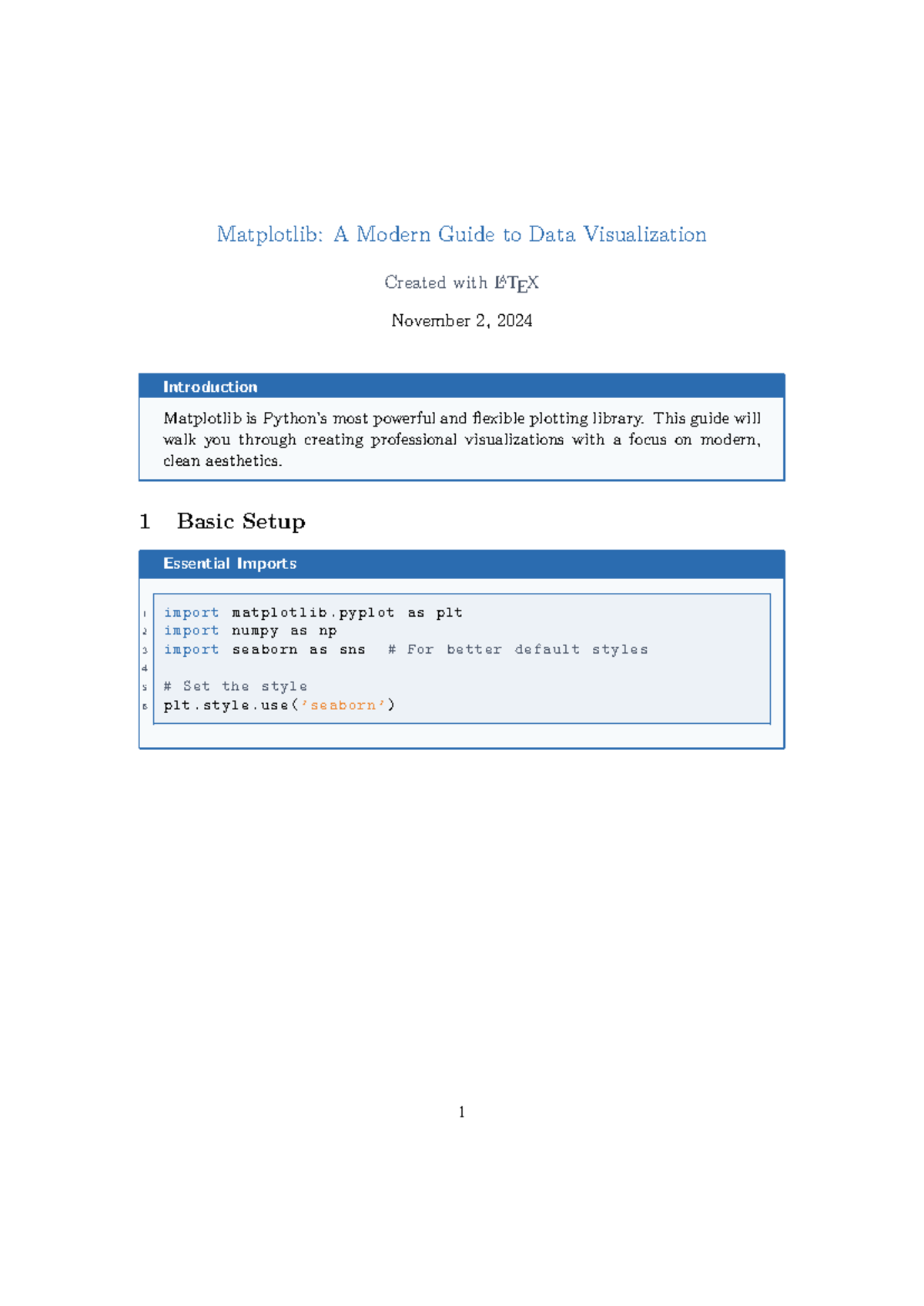 Matplotlib guide - Matplotlib: A Modern Guide to Data Visualization ...