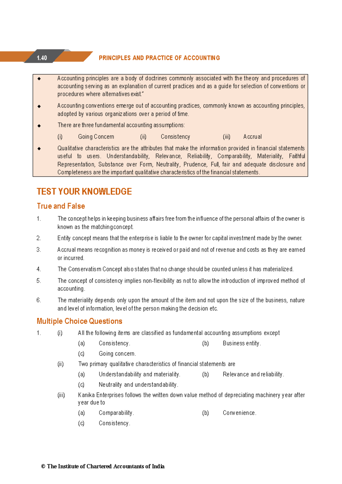 L2 GAAP 18 22 - 1 PRINCIPLES AND PRACTICE OF ACCOUNTING ♦ Accounting ...