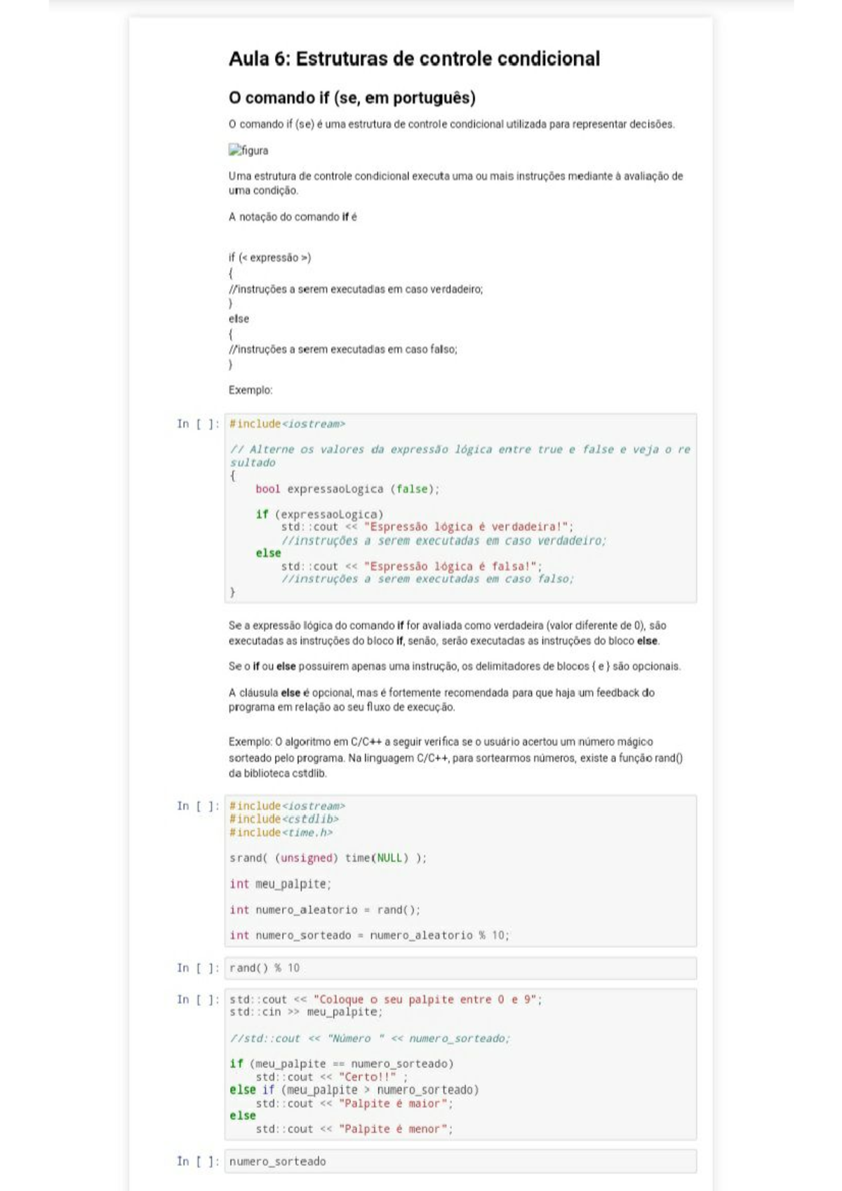Algoritmo 3 - Studocu